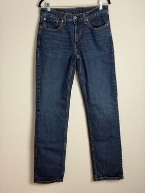 LEVIS’S MENS BLUE SLIM STRAIGHT LEG 514 JEANS 32 X 34 #34